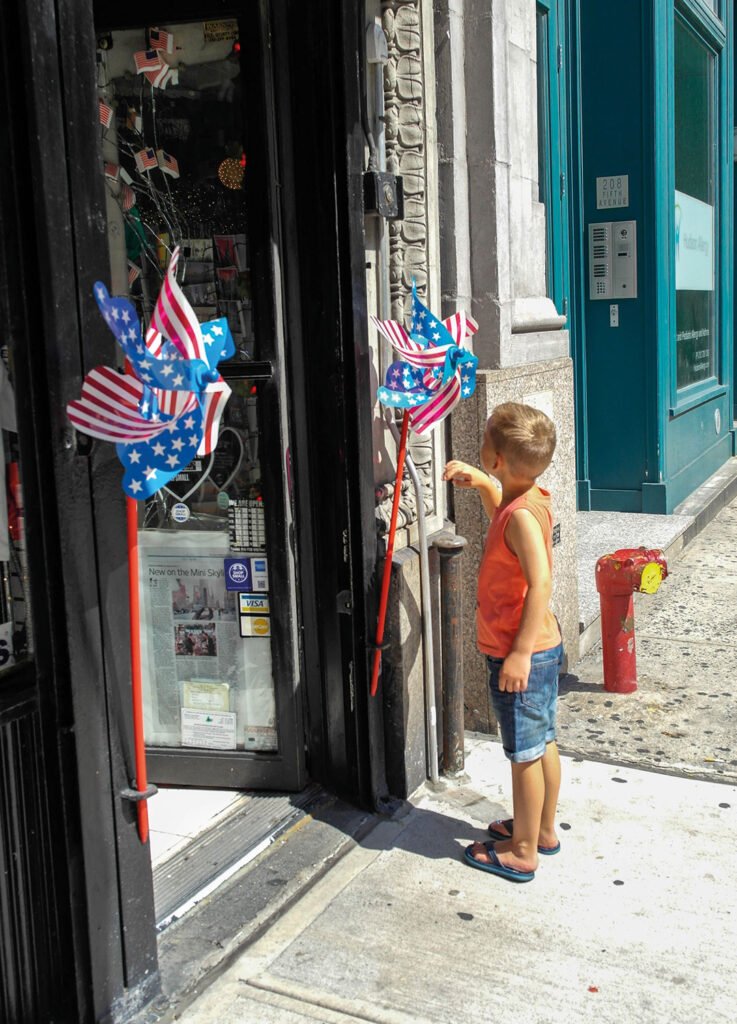 Wandeling-New-York-kinderen